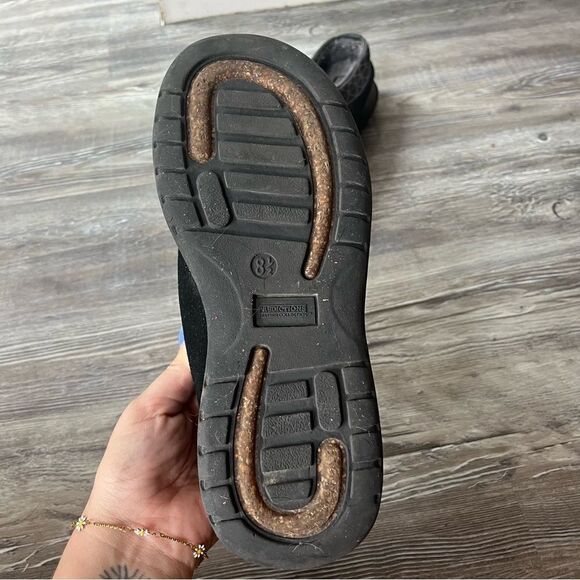 PREDICTIONS Womens Leather Collection Suede Mocs Slip On Loafers Clogs - Picture 10 of 11